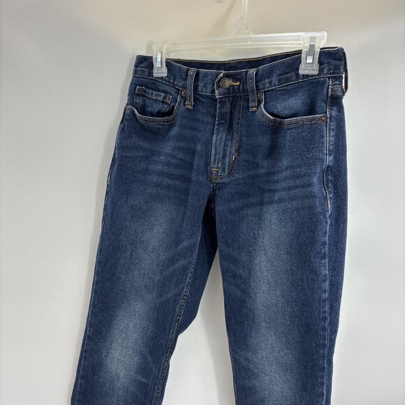 Old Navy Mens 28x30 Straight Built In Flex Jeans Blue Denim Stretch Casual - Picture 2 of 7